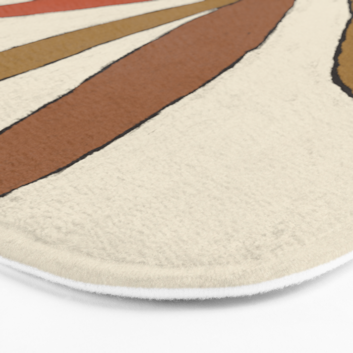 Colorful Branch Bath Mat Gallery Image 3