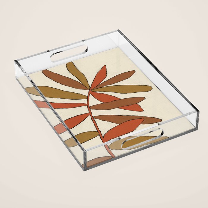 Colorful Branch Acrylic Tray Gallery Image 1