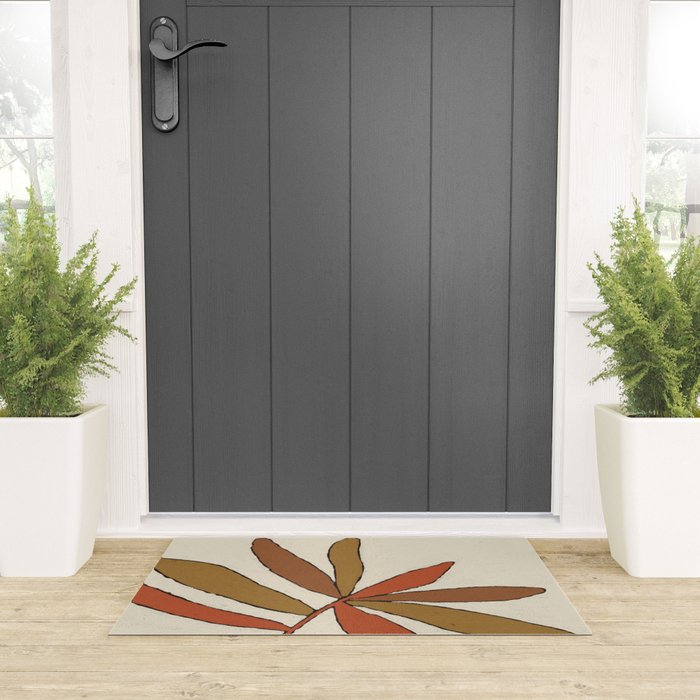 Colorful Branch Welcome Mat Gallery Image 3