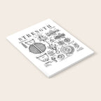 Gym Fitness Workout Dumbbell Kettlebell Vintage Patent Print Notebook Gallery Image 2