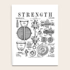 Gym Fitness Workout Dumbbell Kettlebell Vintage Patent Print Notebook Gallery Image 4