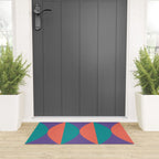 Passion Flower Geometry Welcome Mat Gallery Image 3
