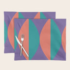 Passion Flower Geometry Placemat Gallery Image 1