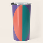 Passion Flower Geometry Travel Mug Gallery Image 3