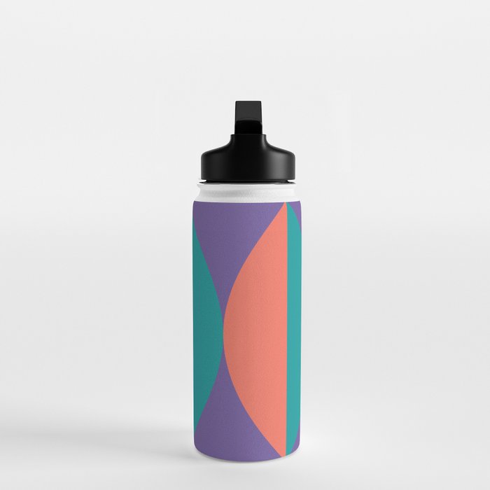 Passion Flower Geometry Water Bottle Gallery Image 3