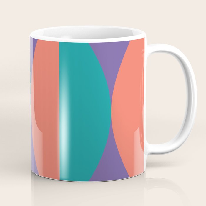 Passion Flower Geometry Coffee Mug Gallery Image 1