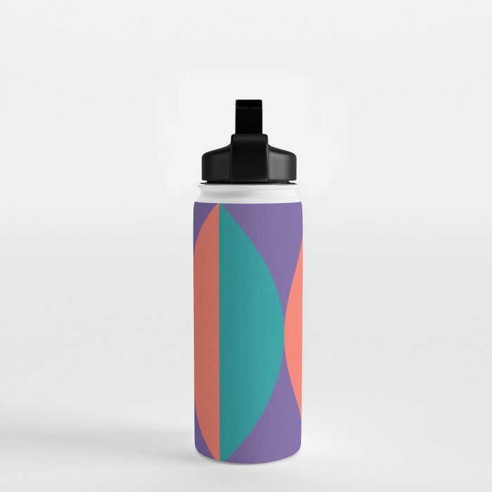 Passion Flower Geometry Water Bottle Gallery Image 2