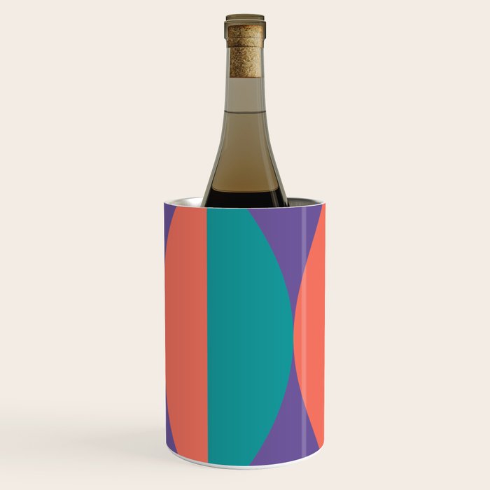 Passion Flower Geometry Wine Chiller Gallery Image 3