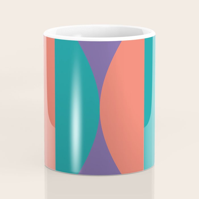 Passion Flower Geometry Coffee Mug Gallery Image 4