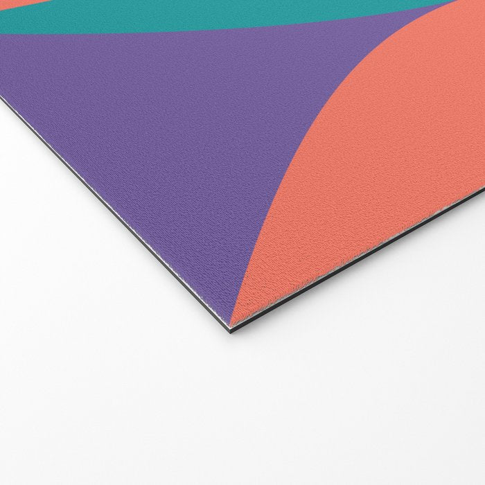 Passion Flower Geometry Welcome Mat Gallery Image 2