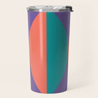 Passion Flower Geometry Travel Mug Gallery Image 2