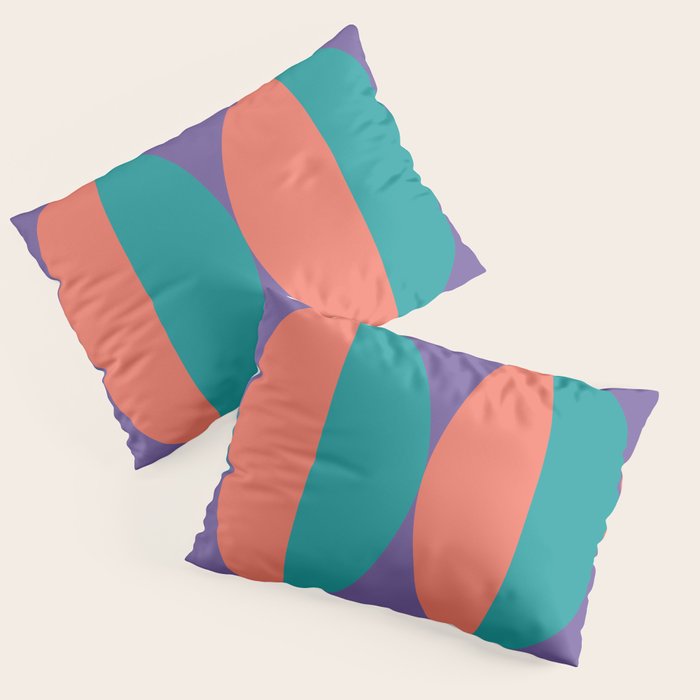 Passion Flower Geometry Pillow Sham Gallery Image 3