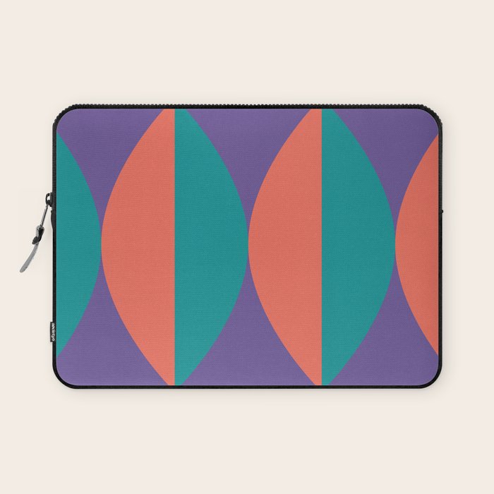 Passion Flower Geometry Laptop Sleeve Gallery Image 1
