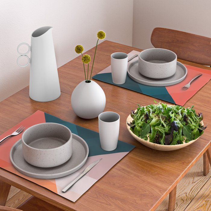 Geometric 1708 Placemat Gallery Image 2