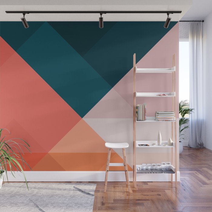 Geometric 1708 Wall Mural Gallery Image 1