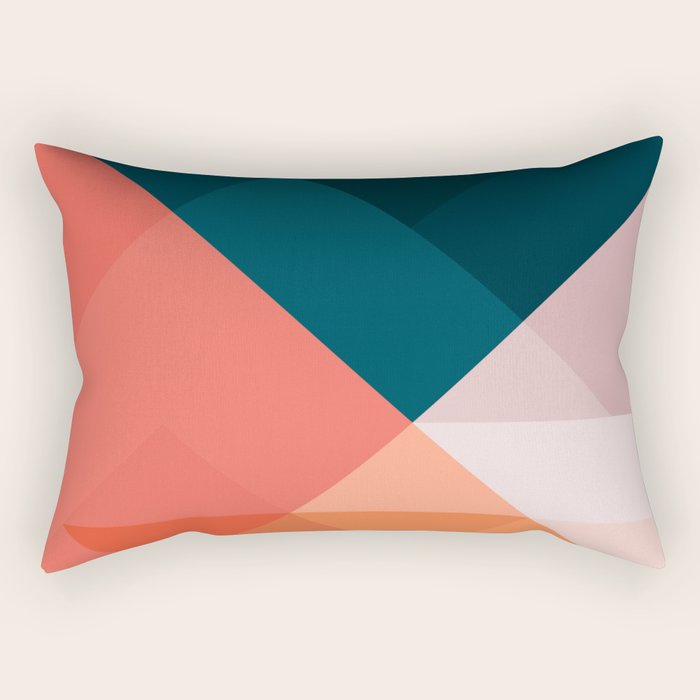 Geometric 1708 Rectangular Pillow Gallery Image 1