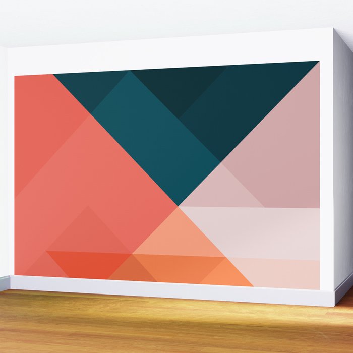 Geometric 1708 Wall Mural Gallery Image 2