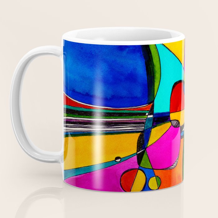 Magical Thinking No. 8 by Kathy Morton Stanion Coffee Mug Gallery Image 3
