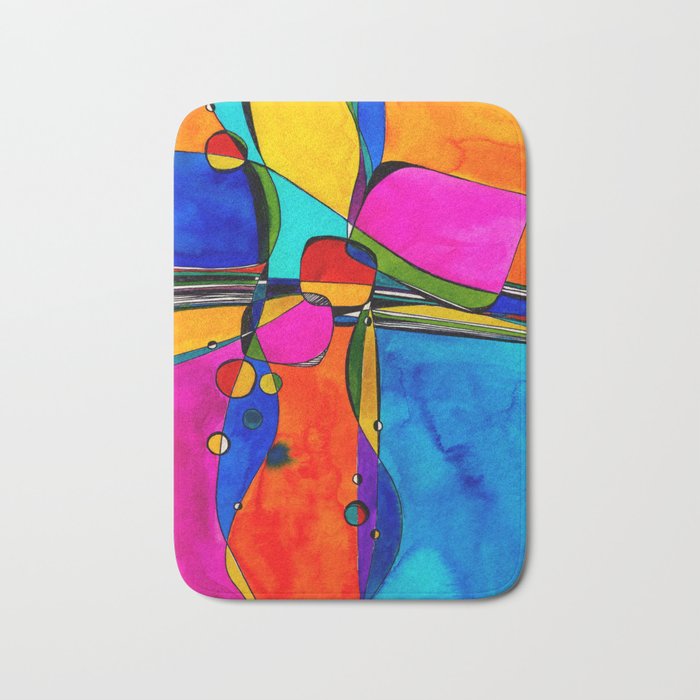 Magical Thinking No. 8 by Kathy Morton Stanion Bath Mat Gallery Image 1