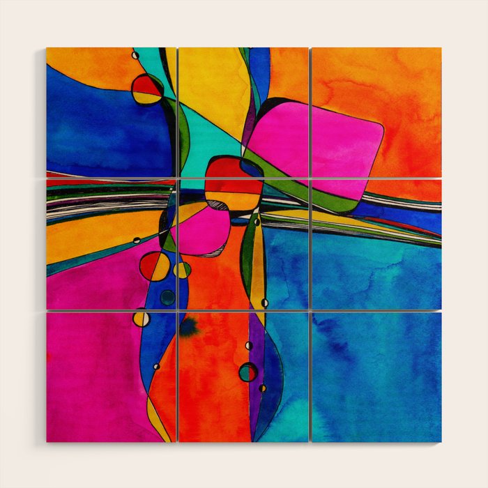 Magical Thinking No. 8 by Kathy Morton Stanion Wood Wall Art Gallery Image 1