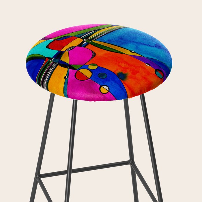 Magical Thinking No. 8 by Kathy Morton Stanion Stool Gallery Image 2