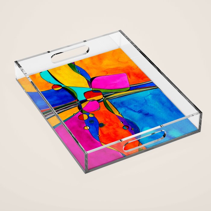 Magical Thinking No. 8 by Kathy Morton Stanion Acrylic Tray Gallery Image 1