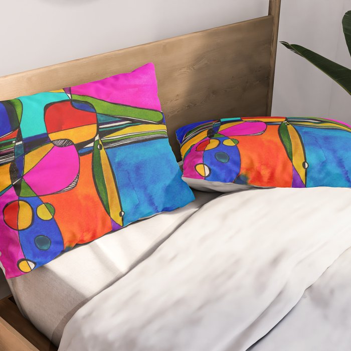 Magical Thinking No. 8 by Kathy Morton Stanion Pillow Sham Gallery Image 2
