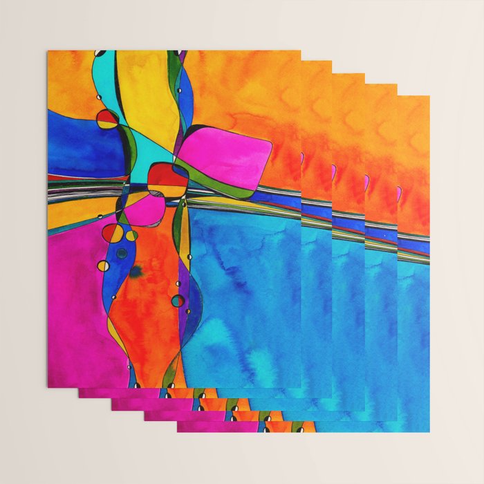 Magical Thinking No. 8 by Kathy Morton Stanion Wrapping Paper Gallery Image 3