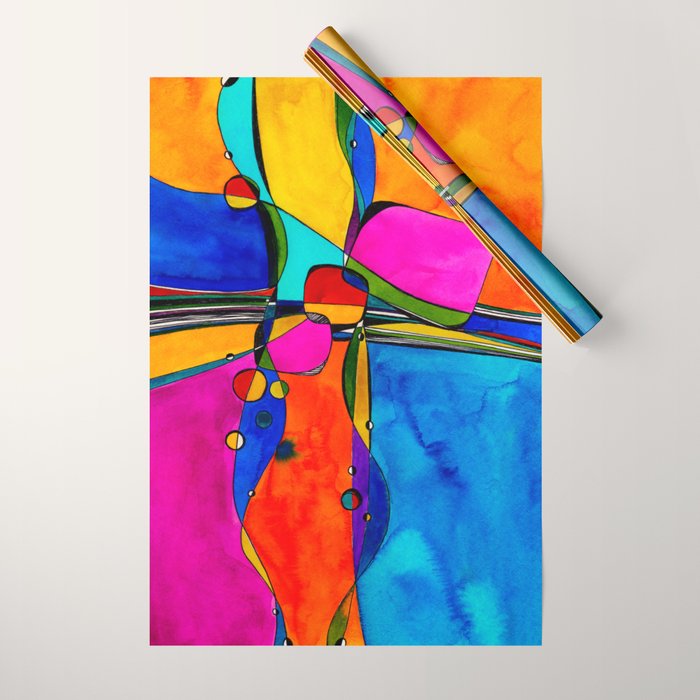 Magical Thinking No. 8 by Kathy Morton Stanion Wrapping Paper Gallery Image 1