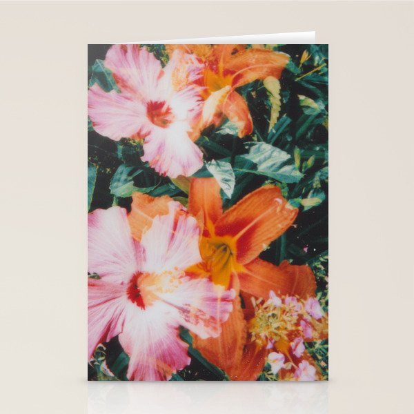 hibiscus lilly | double exposure Stationery Card Gallery Image 2