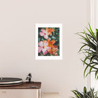 hibiscus lilly | double exposure Poster Gallery Image 2