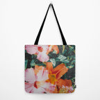 hibiscus lilly | double exposure Tote Bag Gallery Image 2