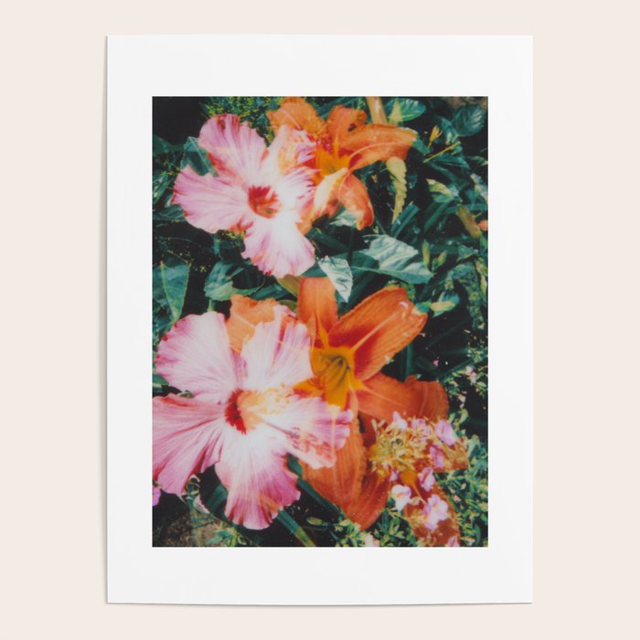hibiscus lilly | double exposure Poster Gallery Image 4
