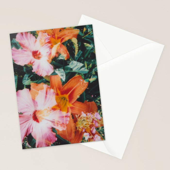 hibiscus lilly | double exposure Stationery Card Gallery Image 2