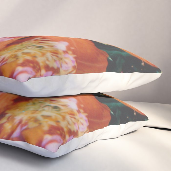 hibiscus lilly | double exposure Pillow Sham Gallery Image 3