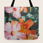 hibiscus lilly | double exposure Tote Bag Gallery Image 2