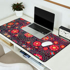 Karshi  Suzani  Antique Uzbekistan Embroidery Print Desk Mat Gallery Image 2