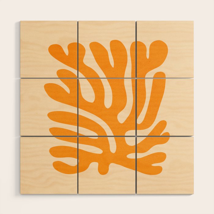 Sunglow: Matisse Paper Cutouts 09 Wood Wall Art Gallery Image 1