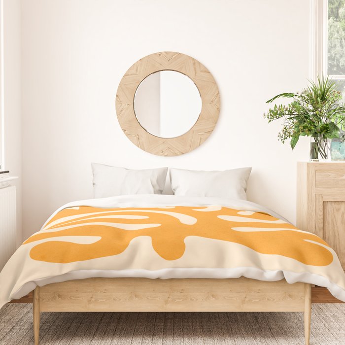 Sunglow: Matisse Paper Cutouts 09 Duvet Cover Gallery Image 3