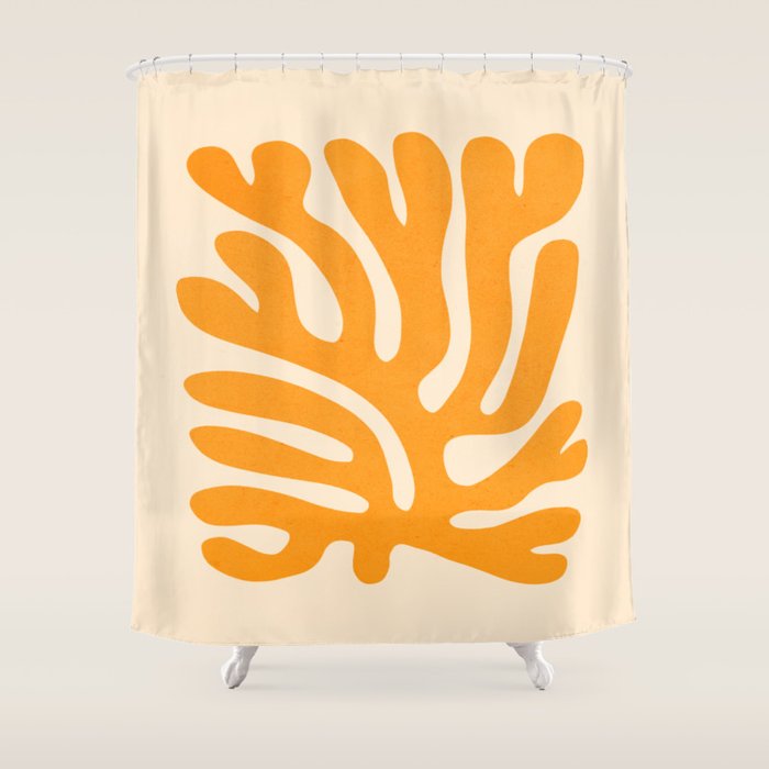 Sunglow: Matisse Paper Cutouts 09 Shower Curtain Gallery Image 1