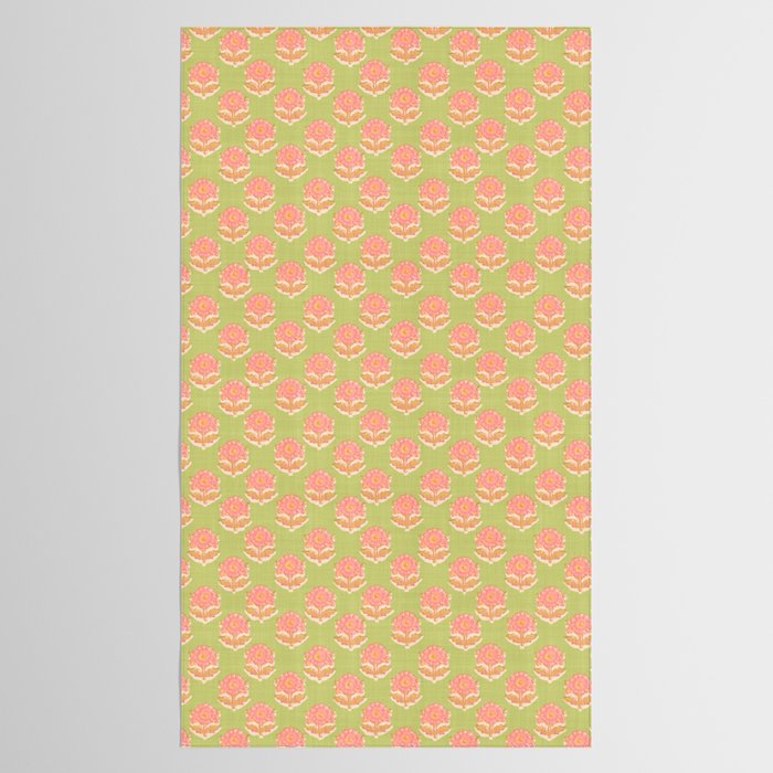 French Country Sunflower in Olive Tablecloth Gallery Image 2