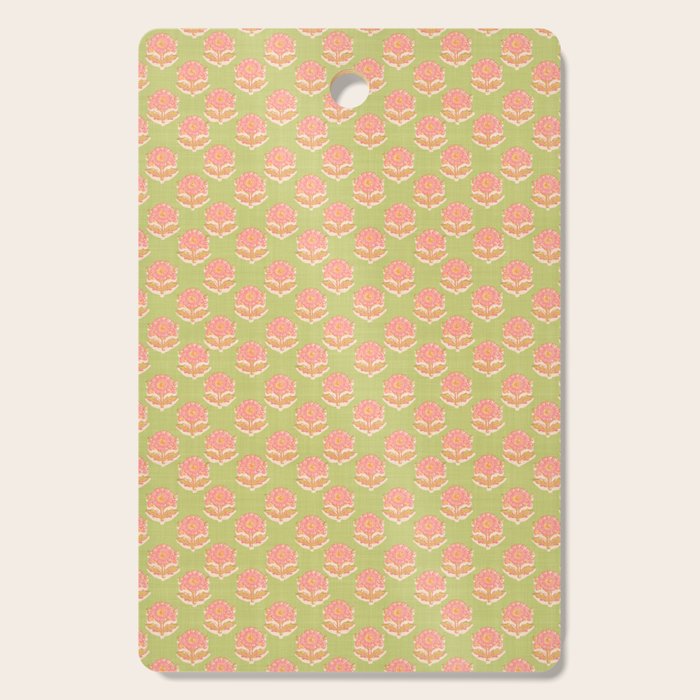 French Country Sunflower in Olive Cutting Board Gallery Image 1