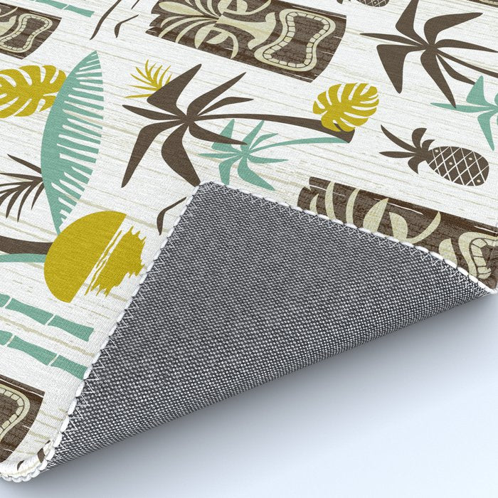 Island Tiki - White Rug Gallery Image 4