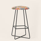 Folksy Floral Butterfly  Stool Gallery Image 1