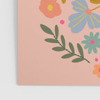 Folksy Floral Butterfly  Poster Gallery Image 3