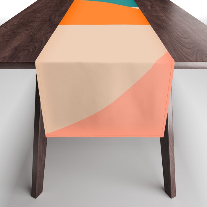 Bauhaus, geometric abstraction 2 Table Runner Gallery Image 1