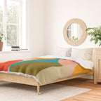 Bauhaus, geometric abstraction 2 Duvet Cover Gallery Image 2