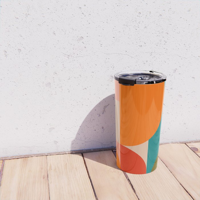 Bauhaus, geometric abstraction 2 Travel Mug Gallery Image 4