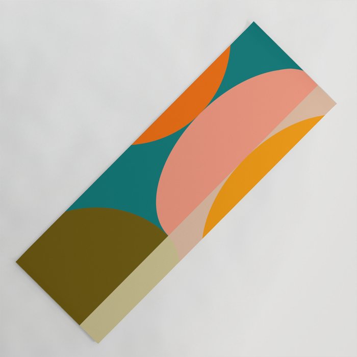 Bauhaus, geometric abstraction 2 Yoga Mat Gallery Image 1