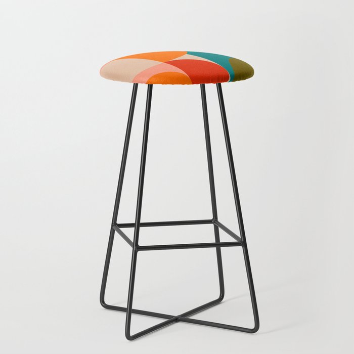 Bauhaus, geometric abstraction 2 Stool Gallery Image 1